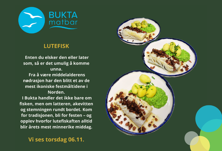 Næringslivets Lutefiskaften på Bukta Matbar